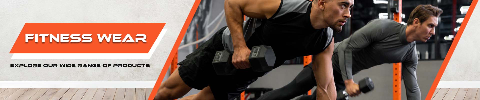 RJI FITNESS WEAR BANNER